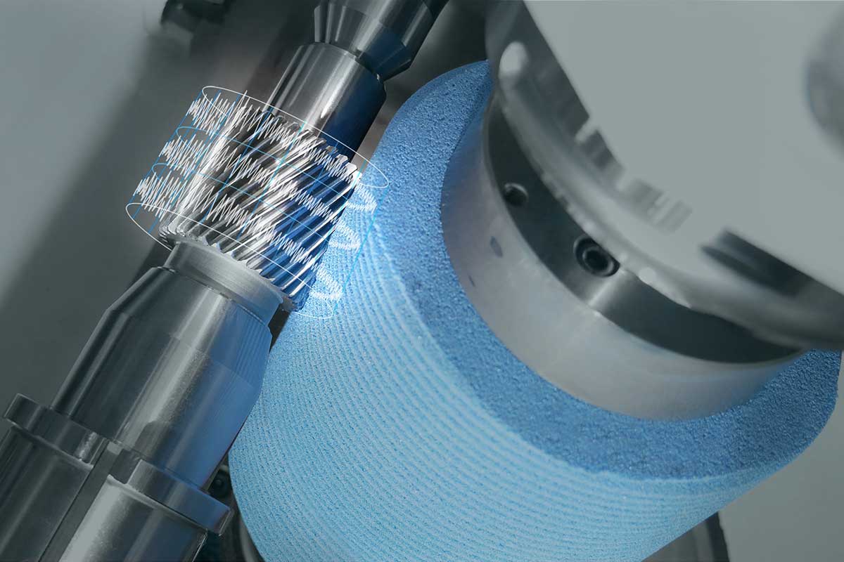 Intelligent generating grinding – quality assurance for e-transmission gears already on board