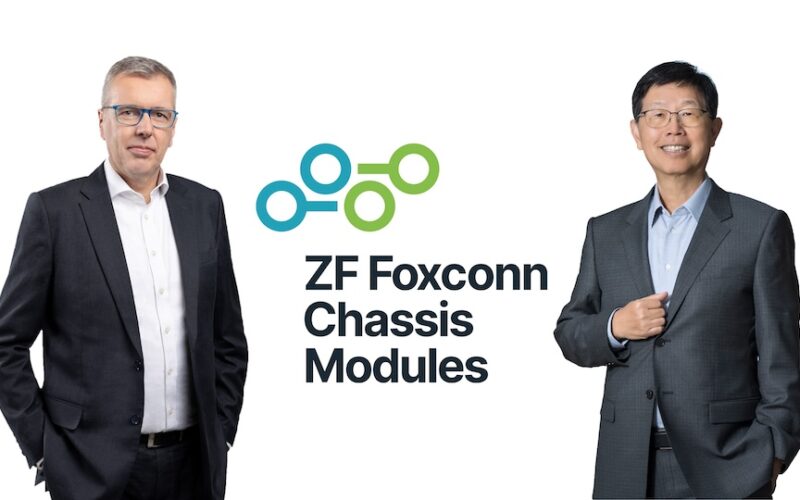The Joint Venture for Passenger Car Chassis Systems between ZF and Foxconn closes, accelerating strategic innovation